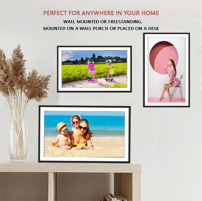 Ein guter Preis. 15.6 Zoll 1920 * 1080 FHD Digitaler Fotoraum IPS Touchscreen Elektronisches Fotoalbum Online